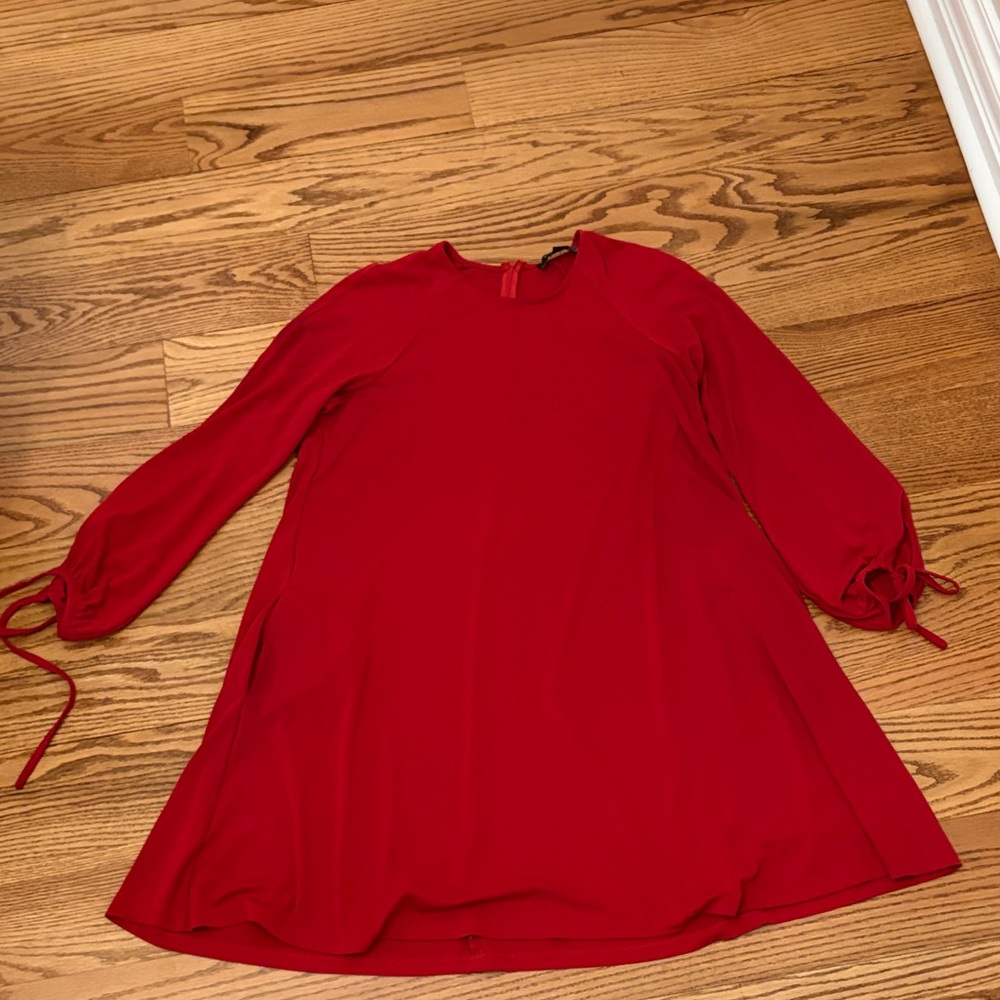 Karen Kane Vibrant Red Blouse